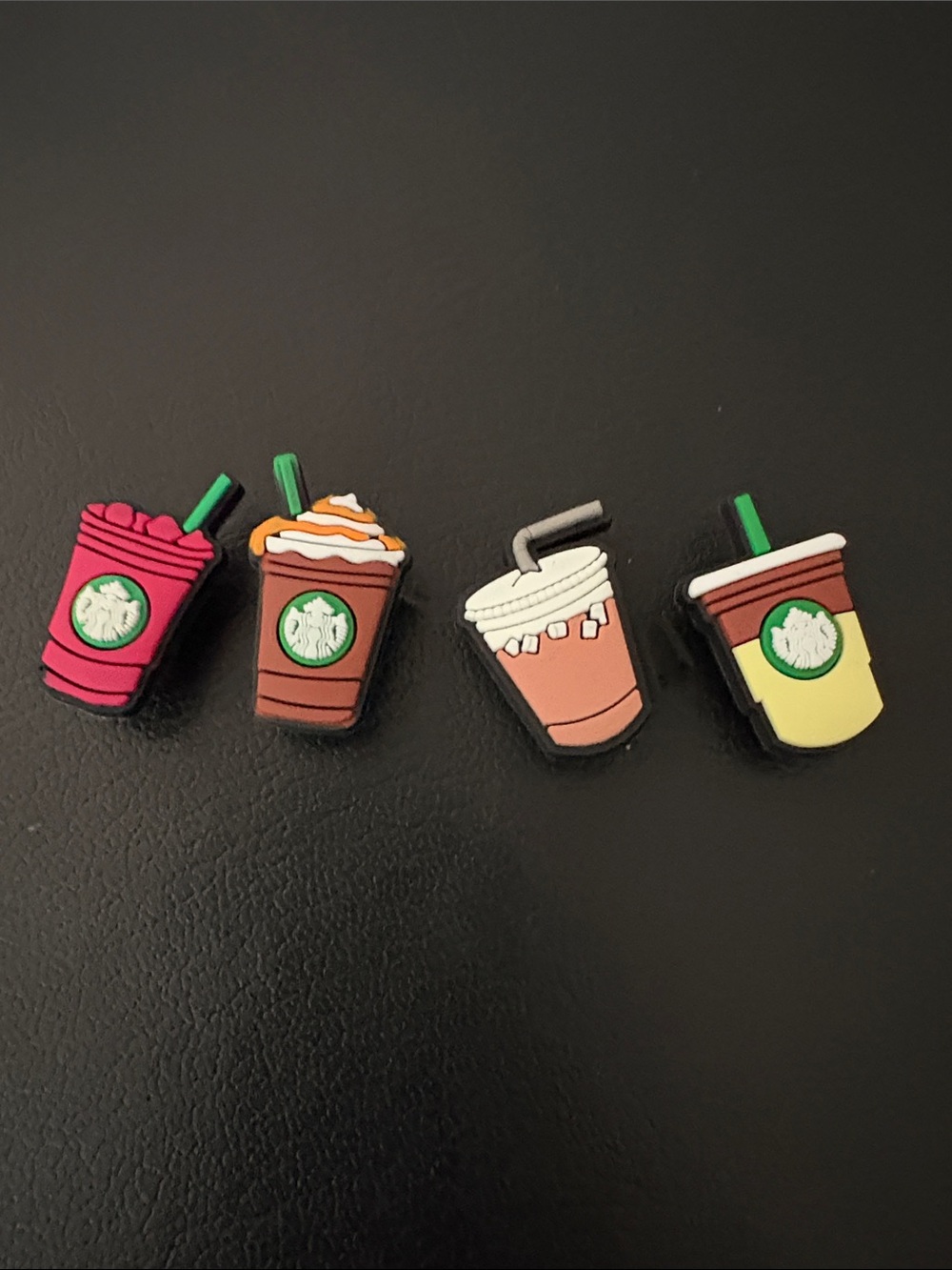 Starbucks Coffee Croc/ Shoe Charms - Set of 4